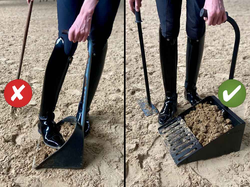 Kein Eintreten mit dem Stiefel